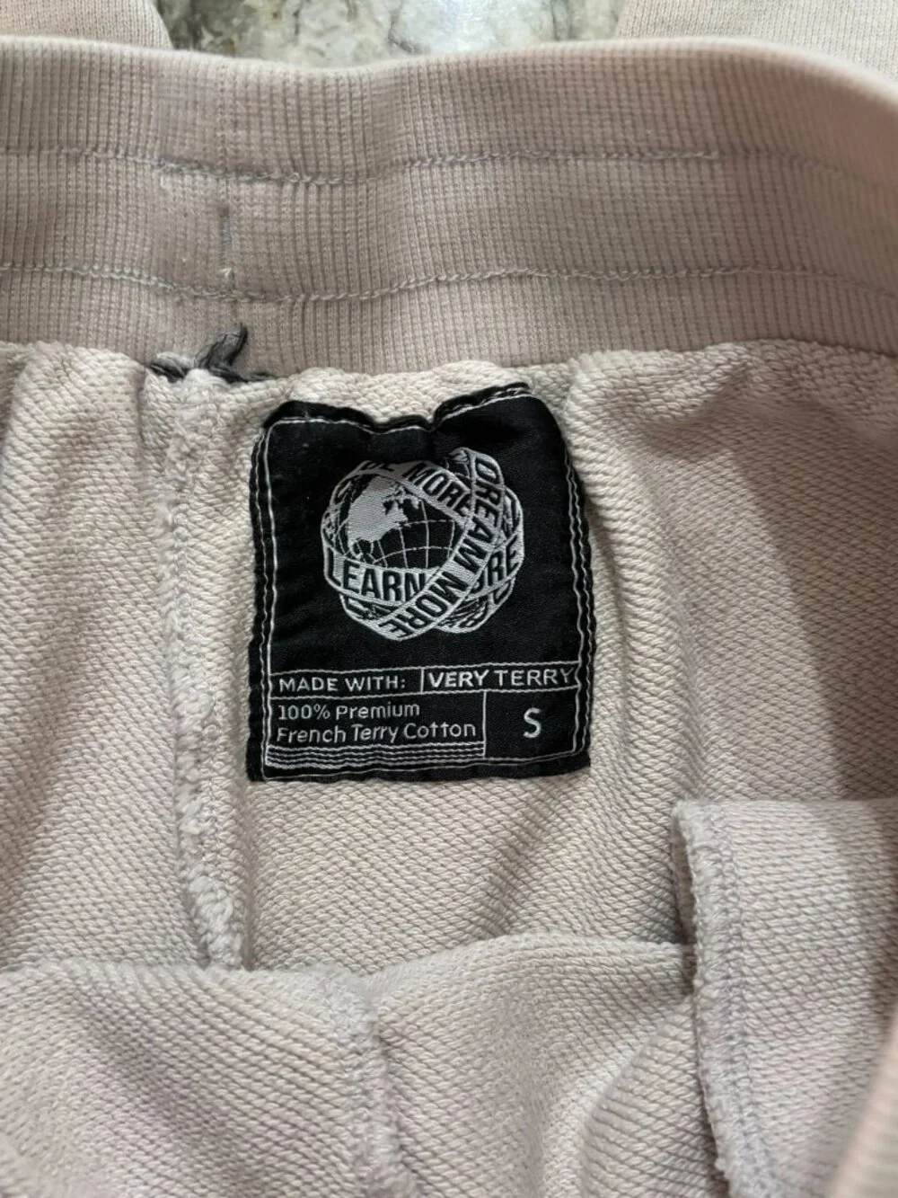 Alphalete Very Terry Jogger in Moonstone